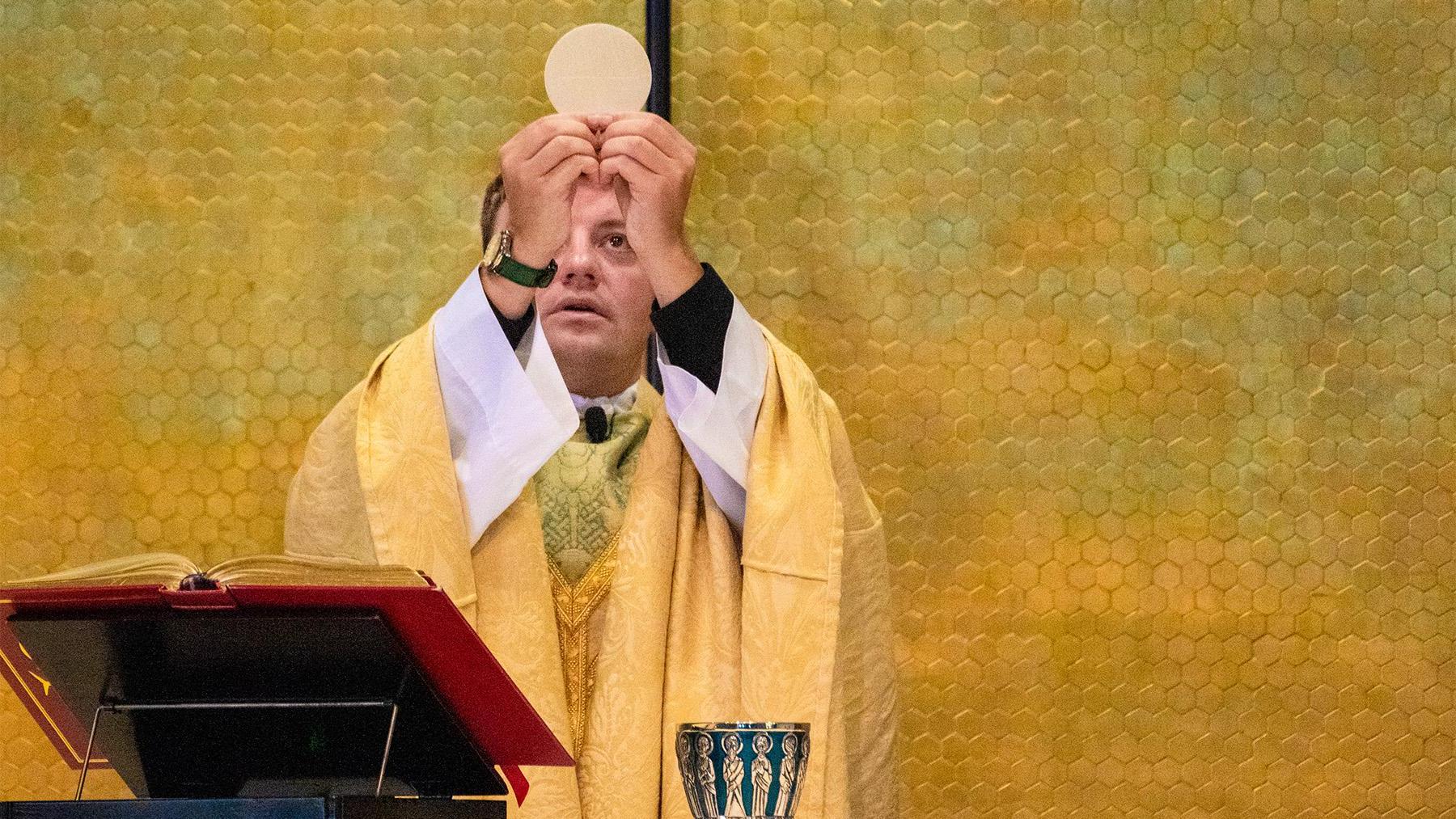 Mass offered by Fr. Bouck